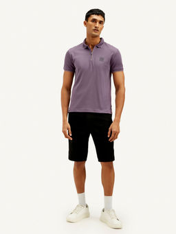 Levi's - Purple Solid Slim Fit Polo T-Shirt