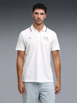 Puma - White Printed Regular Polo T-Shirt