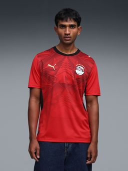 Puma - Red Printed Regular Jersey