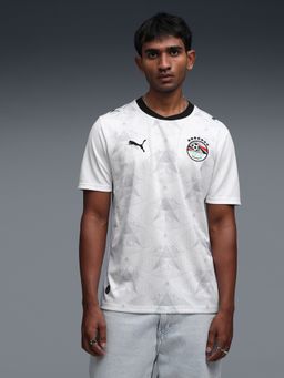 Puma - White Printed Regular Jersey