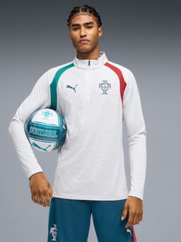 Puma - Grey Printed Slim Polo T-Shirt