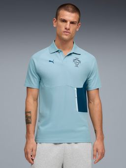 Puma - Blue Printed Regular Polo T-Shirt