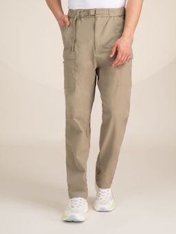 Red Tape - Beige Solid/Plain Cargo