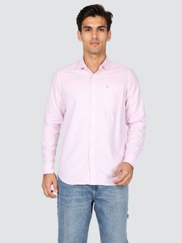 Lee - Men's Pink Casual Shirt
