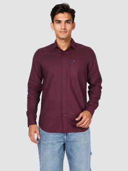 Lee - Men's Red Casual Shirt