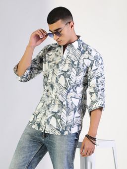 SHOWOFF - Men's Casual Blue Shirt