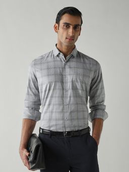 Reid & Taylor - Men's Wear Checks Blue Shirt