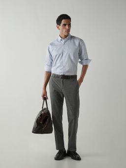 Reid & Taylor - Men's Wear Checks Blue Shirt