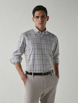 Reid & Taylor - Men's Wear Checks Multi-Colour Shirt