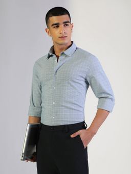 SHOWOFF - Men's Blue Formal Shirt