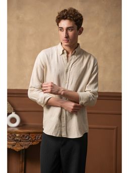 J.LINUM Co - Tuscan Oat Linen Shirt