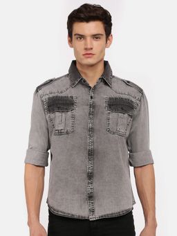 Voxati - Denim Grey Shirt