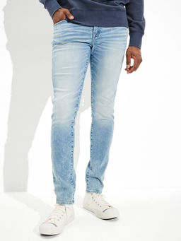 American Eagle - Men Blue AirFlex+ Skinny Jeans