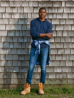 American Eagle - Men Blue AirFlex+ Skinny Jeans