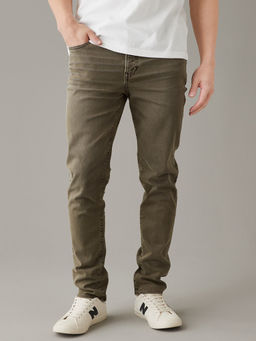 American Eagle - Men Olive AirFlex+ Slim Jeans