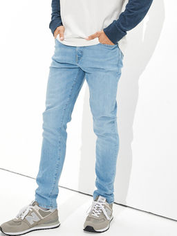 American Eagle - Men Blue AirFlex+ Skinny Jeans