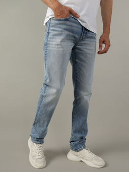 American Eagle - Men Blue EasyFlex Slim Jeans
