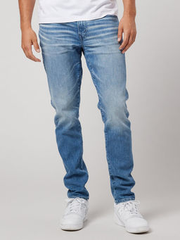 American Eagle - Men Blue AirFlex+ Athletic Skinny Jeans