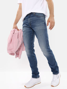 American Eagle - Men Blue AirFlex+ Athletic Skinny Jeans