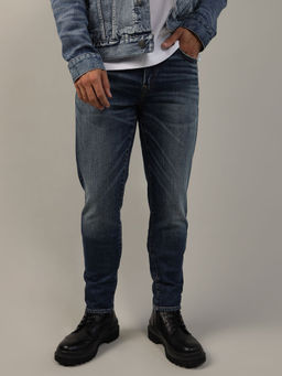 American Eagle - Men Blue EasyFlex Athletic Skinny Jeans