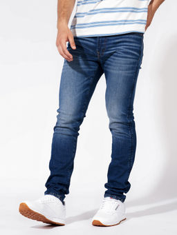American Eagle - Men Navy AirFlex+ Athletic Skinny Jeans