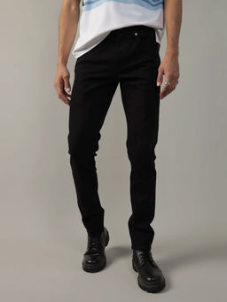 American Eagle - Men Black AirFlex+ Slim Jeans