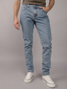 American Eagle - Men Blue EasyFlex Athletic Skinny Jeans
