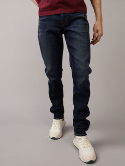 American Eagle - Men Navy EasyFlex Athletic Skinny Jeans
