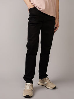 American Eagle - Men Black AirFlex+ Slim Straight Jeans