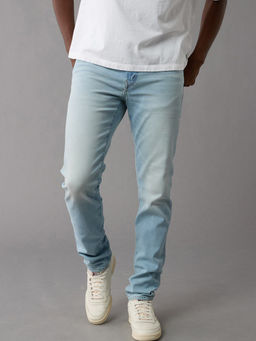 American Eagle - Men Blue AirFlex+ Athletic Skinny Jeans