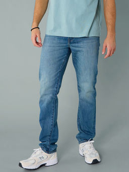 American Eagle - Men Blue Slim Straight Jeans