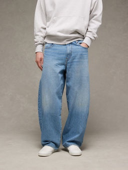 American Eagle - Men Blue Barrel Jeans