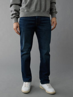 American Eagle - Men Navy AirFlex+ Slim Straight Jeans