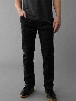 American Eagle - Men Black AirFlex+ Slim Straight Jeans
