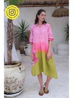 Roza - Pret Pink Ombre Orion Dress
