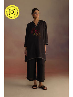 Roza - Brown Wallflower Co-Ord Set (Set of 2)