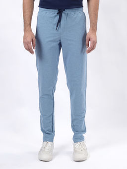 JadeBlue - Men Blue Solid Trackpant