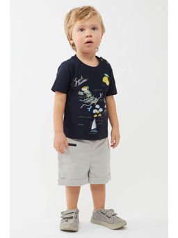 One Friday - Navy Blue Nautical T-shirt