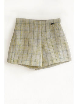 One Friday - Lemon Yellow Boucle Short