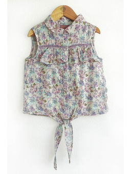 One Friday - Multi-color Knot Top