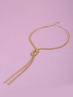 Carlton London - Gold Plated Fancy Necklace for Women