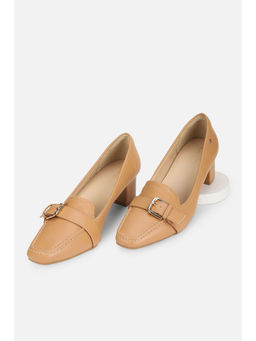 Allen Solly - Women Mustard Casual Pump Heels