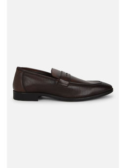 Van Heusen - Men Brown Slip On Loafers