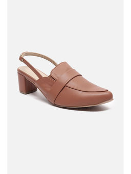 Van Heusen - Women Brown Block Heel Sandals