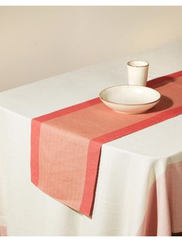 Fabindia - Coral Kislay Woven Cotton Runner