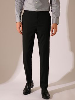Selected - Black Structured Suit-Set Trouser