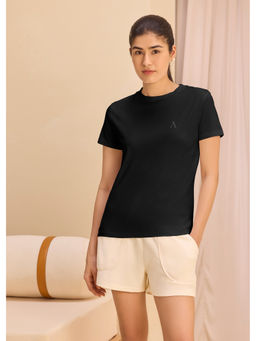 Alonge - Perfect Crew Neck Carbon Black T-Shirt