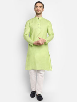 Devoiler - Regular Fit Long Kurta For Men