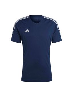 adidas - Navy Blue Solid T-Shirt