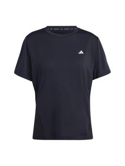 adidas - Black Solid T-Shirt